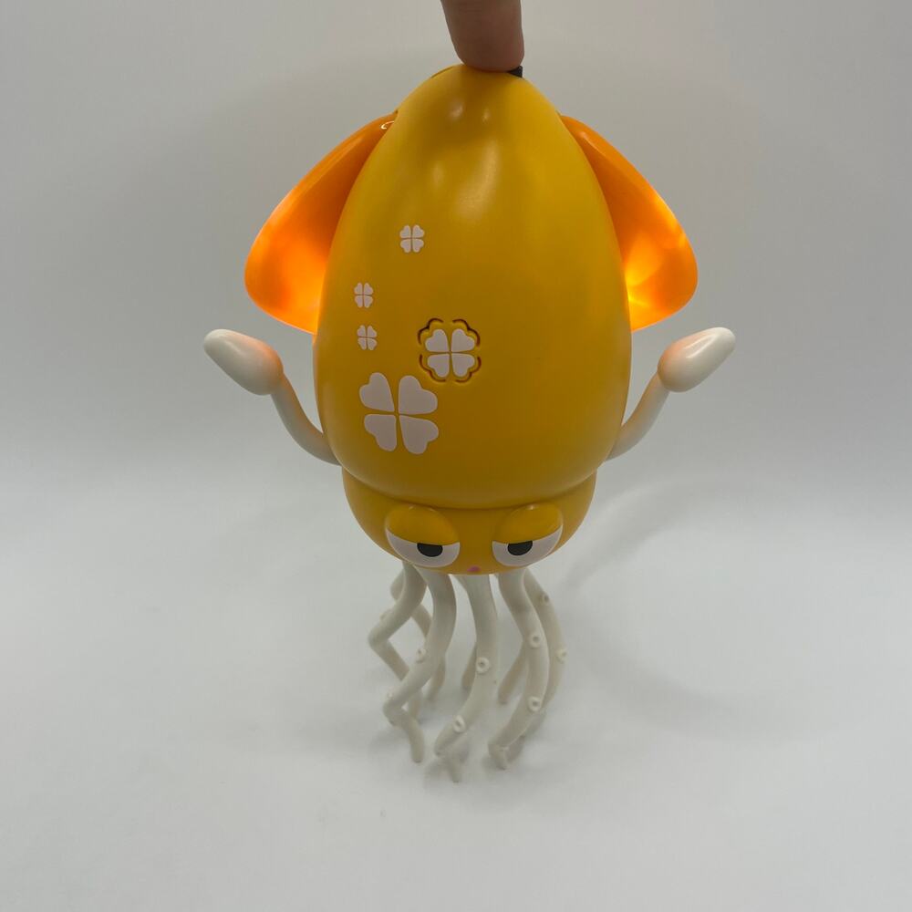 Magical Dancing Octopus Stress Relief Toy - Fun Birthday Gift with Clover Design